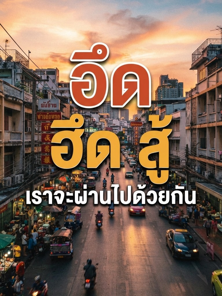 อึด ฮึด สู้ เราจะผ่านไปด้วยกัน